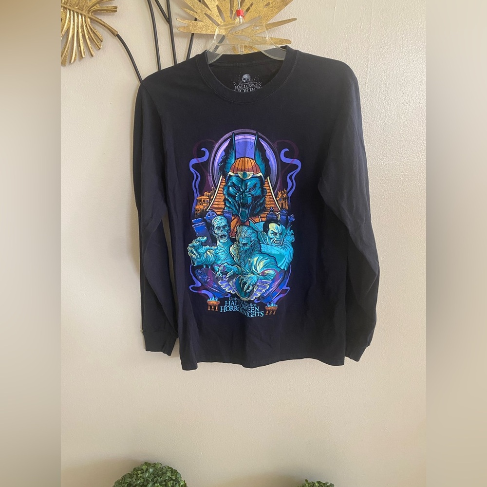 Universal Black Halloween Horror Nights Tee